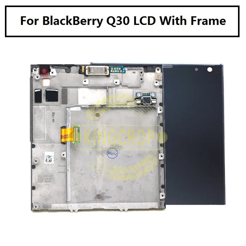 blackberry q30 lcd display with frame 1