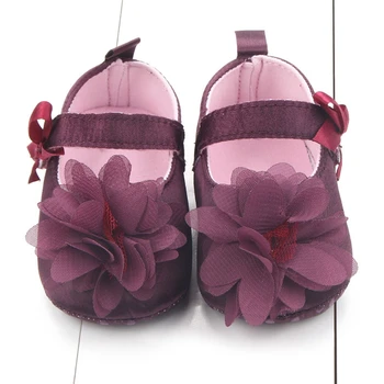 

Girls Shoes 2018 Spring Summer New Baby Pink Red Black Flats Children Sneakers Princess Kids Bow Flowers Canvas Shoes
