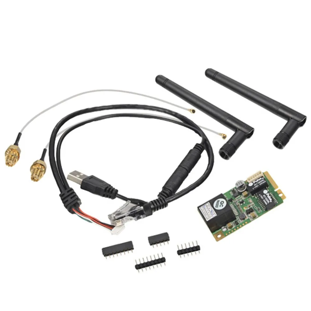 

VM300 Portable 2.4GHz 300Mbps Mini Wired Module 802.11b/g/n Wi-Fi Signal Transmission Module Kit PCBA Board