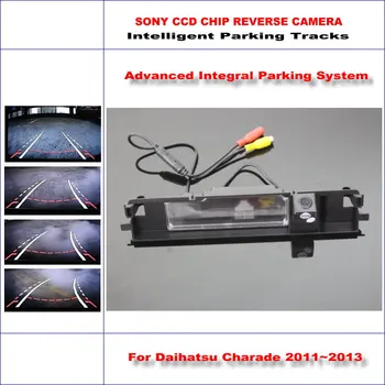 

Rear Camera For Daihatsu Charade 2011~2013 Intelligent Parking Tracks Backup Reverse / 580 TV Lines Dynamic Guidance Tragectory