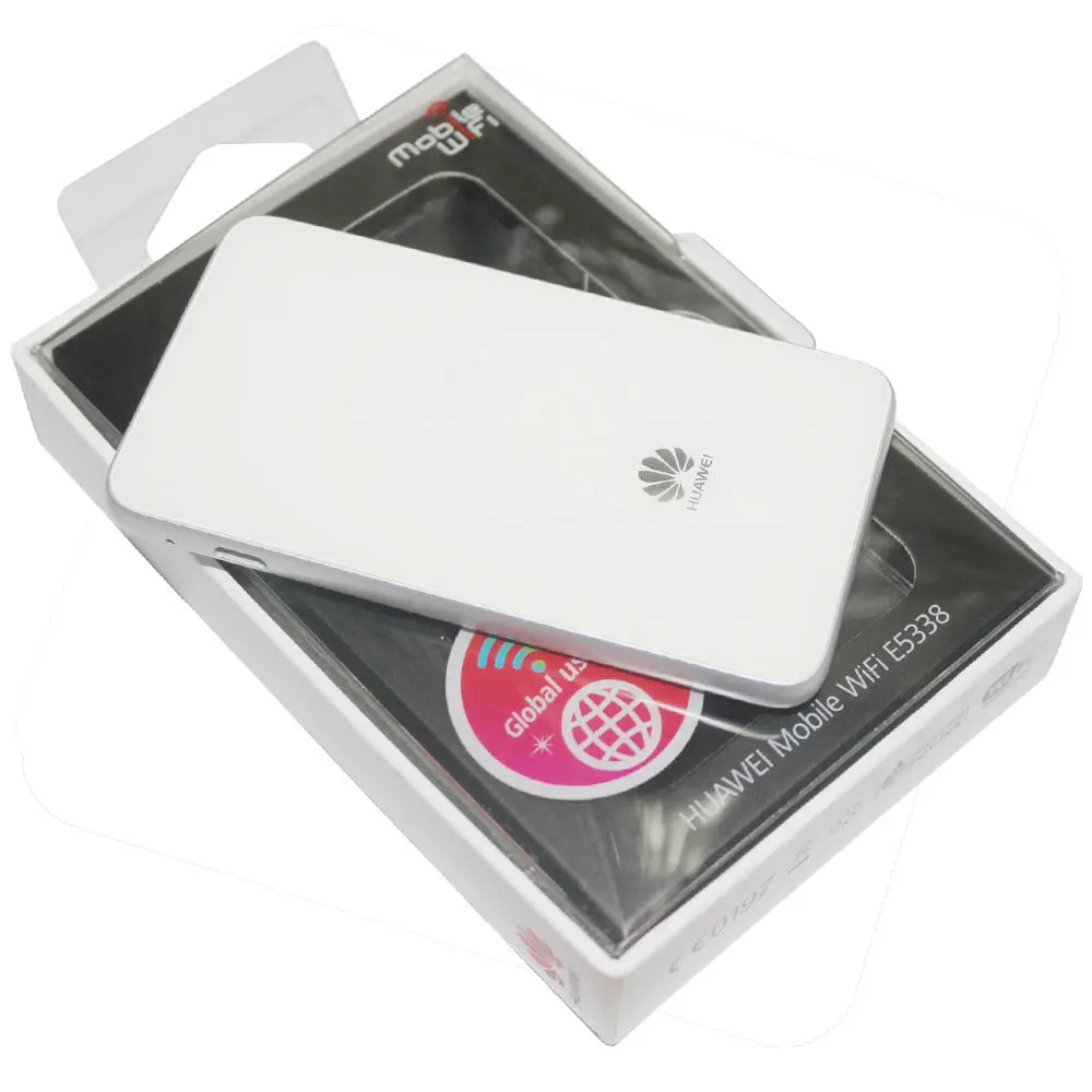 

HUAWEI E5338 3G Portable Wireless WiFi Router Support HSPA+/HSPA/UMTS 2100/1900/AWS1700(B4)/900/850MHz