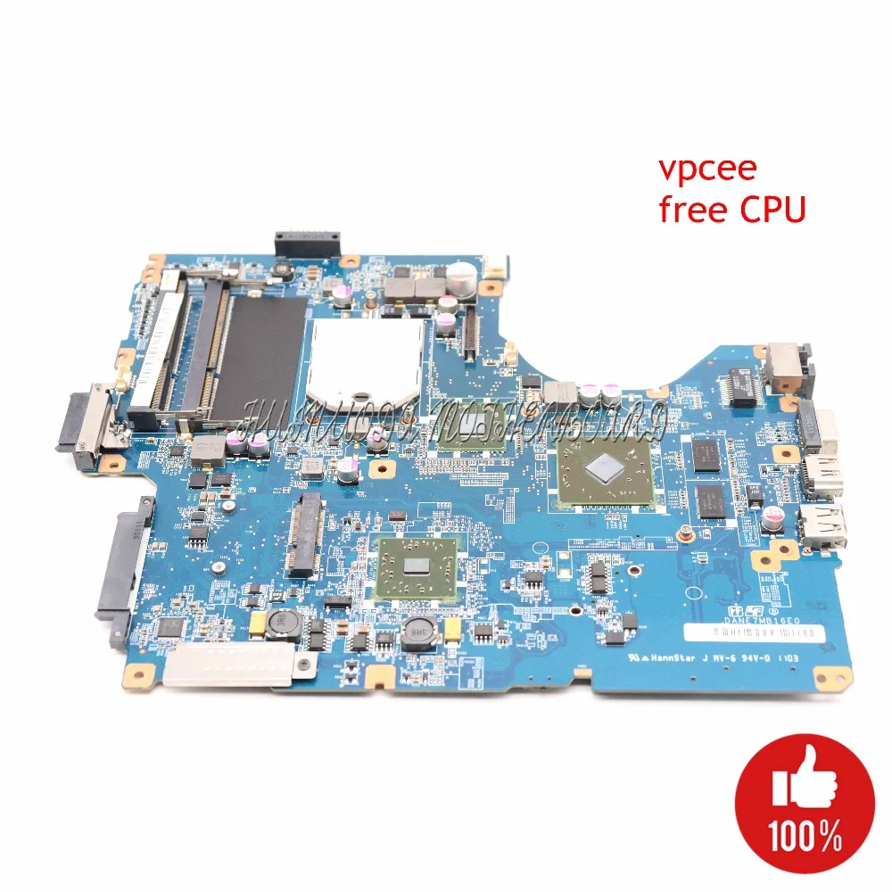 NOKOTION A1823508A DANE7MB16E0 материнская плата для ноутбука для sony vaio vpcee VPCEE17EC VPCEE27EC VPCEE37EC HD4500 DDR2 Бесплатная Процессор