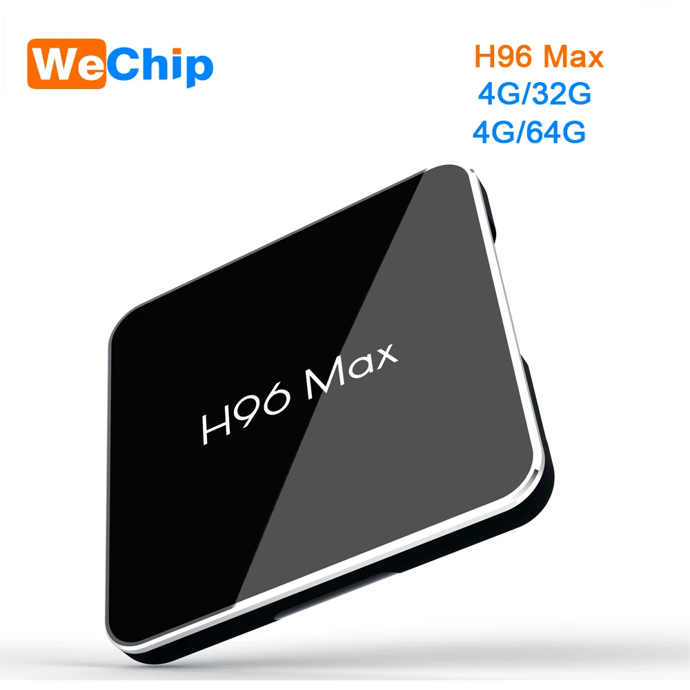

10PCS/LOT H96 MAX Android TV Box Android 8.1 4G 64G Amlogic S905X2 LPDDR4 BT 4.0 Dual Wifi 4G 32G Ott TV Box 4K HD Set top box