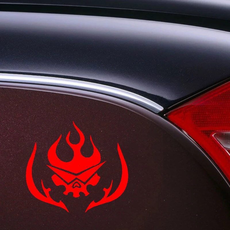 13*13 см Автомобильная наклейка Jdm Стайлинг для Gurren Lagann задний лобовое стекло