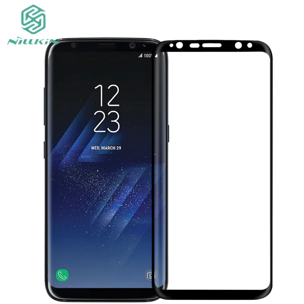 imágenes para NILLKIN 3D CP + MAX Vidrio Templado Para Samsung Galaxy S8 Pelicula de Vidro película Protector de Pantalla Para Samsung Galaxy S8 Más película imágenes para NILLKIN 3D CP + MAX Vidrio Templado Para Samsung Galaxy S8 Pelicula de Vidro película Protector de Pantalla Para Samsung Galaxy S8 Más película