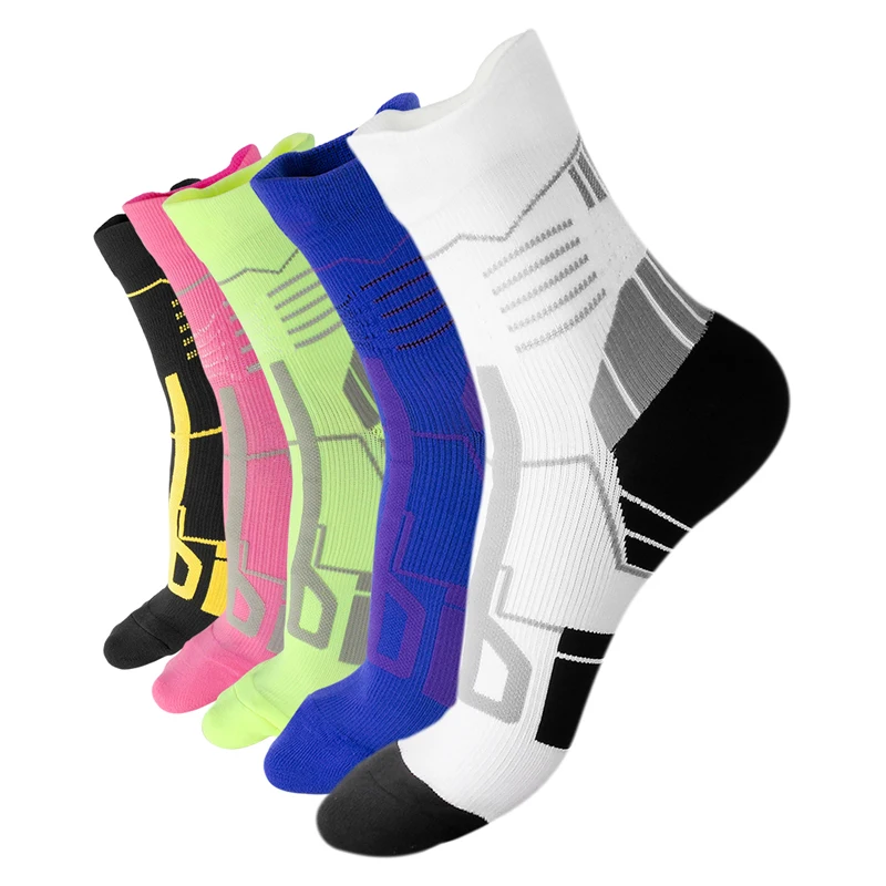

Compression socks running cycling socks short tube bicycle socks sports hiking running outdoor sports men's socks fast sweat