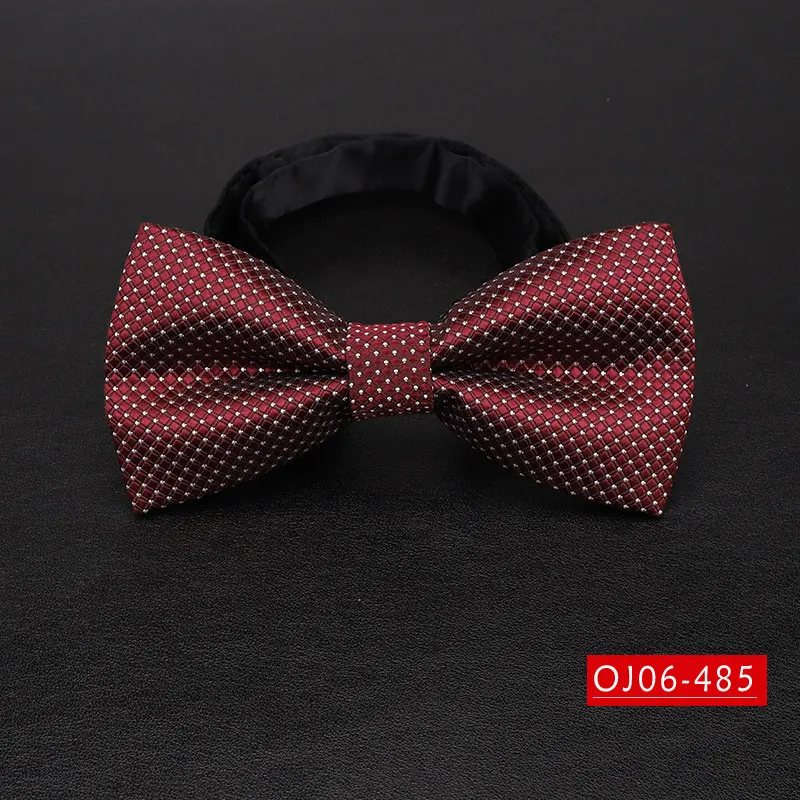 YISHLINE 65 стильный большой галстук-бабочка для мужчин, мужские галстуки, Мультяшные буквы, полосы, однотонный галстук, модный смокинг, свадебные, вечерние, аксессуары - Цвет: OJ06-485