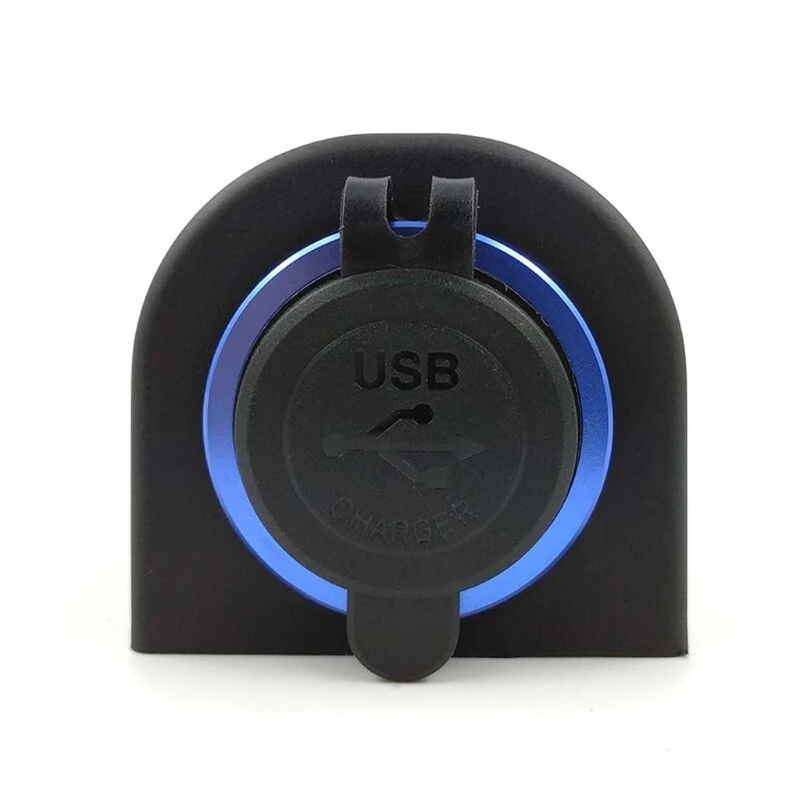 2.1A 12V 24V Dual USB Автомобильное зарядное устройство База тента для автомобиля