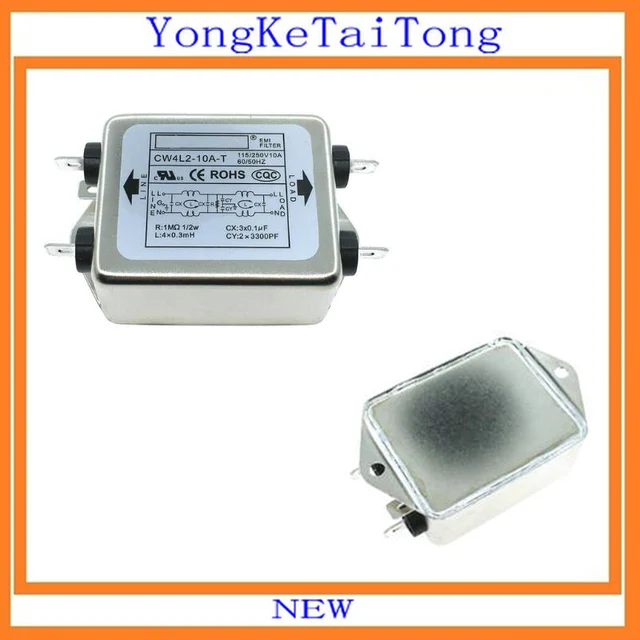 Special Price 1PCS/LOT EMI Filter CW4L2-10A-T 10A 115V 250V CW4L2 CW4E 60/50HZ Special Price 1PCS/LOT EMI Filter CW4L2-10A-T 10A 115V 250V CW4L2 CW4E 60/50HZ