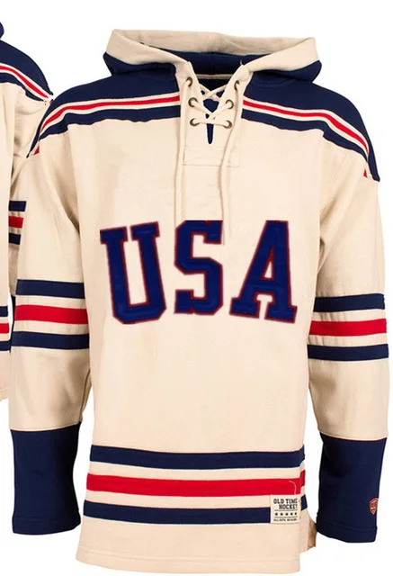 

1980 Miracle On Ice Team USA Hockey Hoodie Personality Customize Any Name Any Numeber Stitched Mens Sweater Ice Hockey Jersey