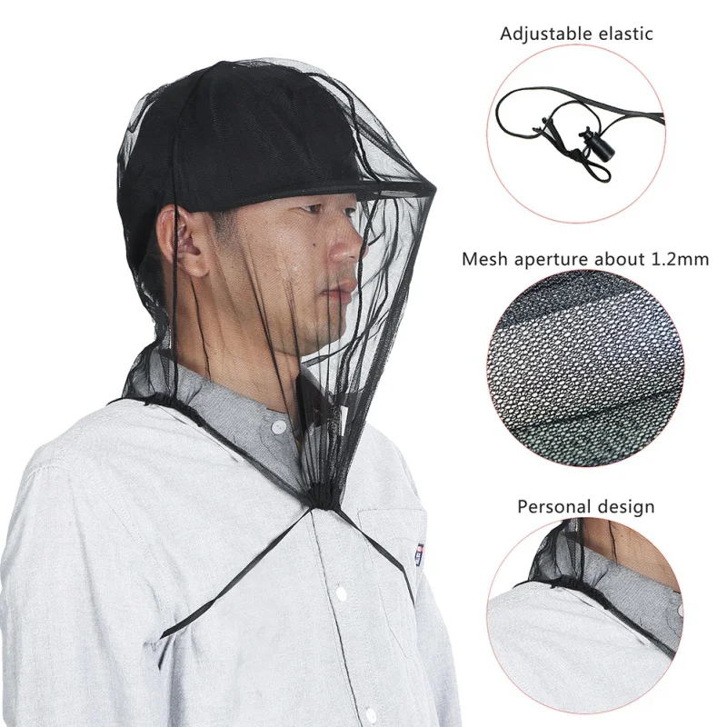 Outdoor Mosquito Net Cap Net Fishing Cap Bee Hat NET Fishing Cap