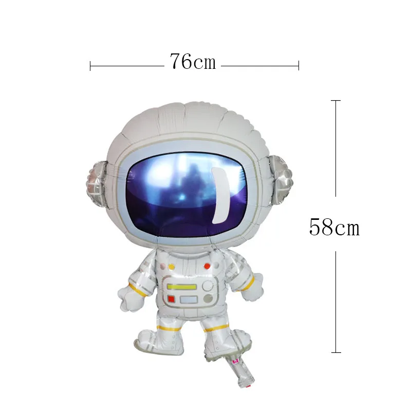 Вечерние астронавт вечерние шары робот гелий Алюминий шар тематическая вечеринка на день рождения украшения для мальчиков Игрушки 4D принадлежности для мячей