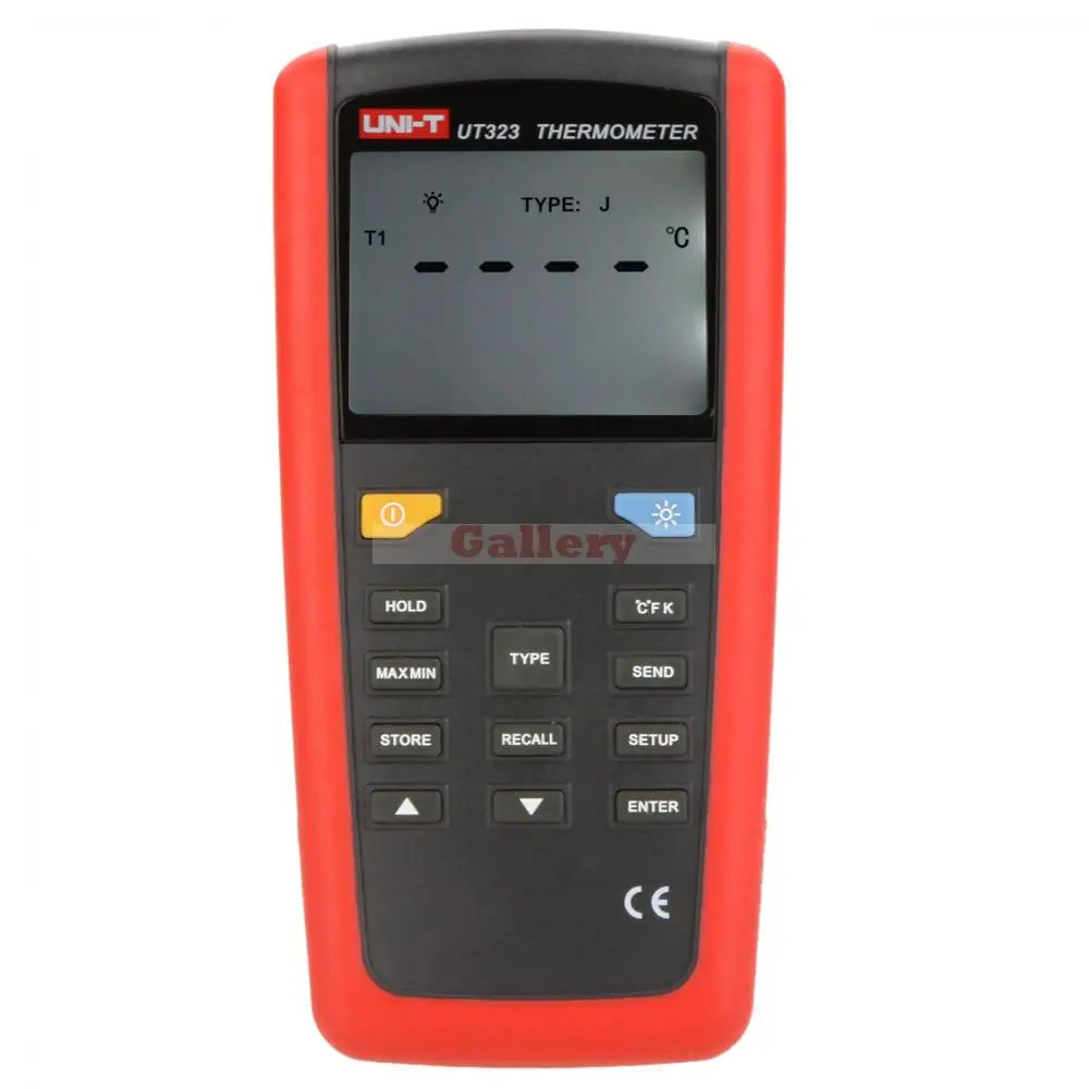 Uni T Ut323 Lcd Digital Thermometer Temperature Meter Sensor Tester