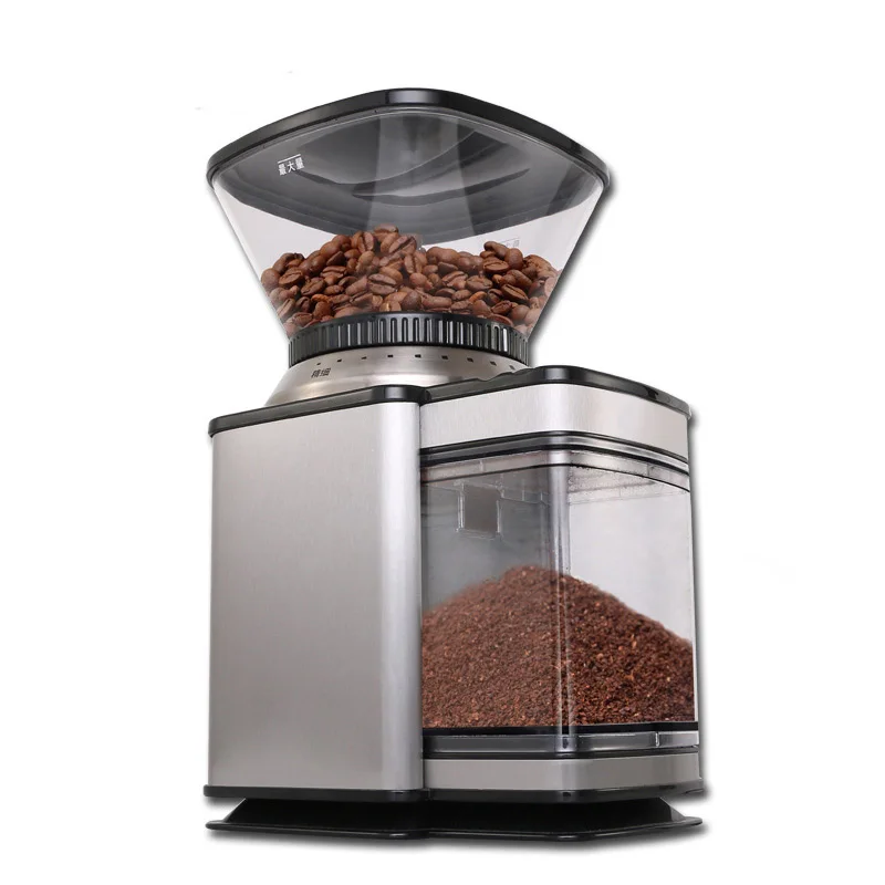 Coffee Grinder house use coarse mideium fine options head towards precise transparent container ...