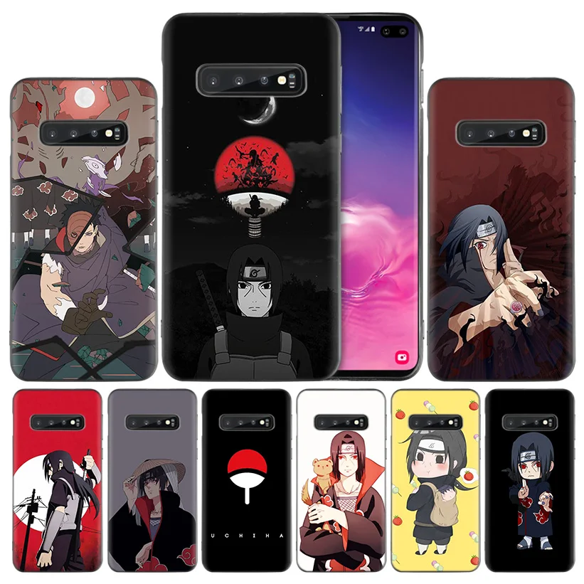 

Silicone Case Cover for Samsung Galaxy A50 A70 A40 A30 A20 A20e A10 A9 A8 A7 A6 Plus 2018 M30 M20 M10 Note 8 9 Naruto Uchiha Cla
