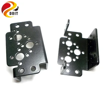 

DOIT 10pcs/pack Aluminum Multipurpose Bearing Brackets For Standard Servo Robot Arm Mechanical Robot Mount RC Toy