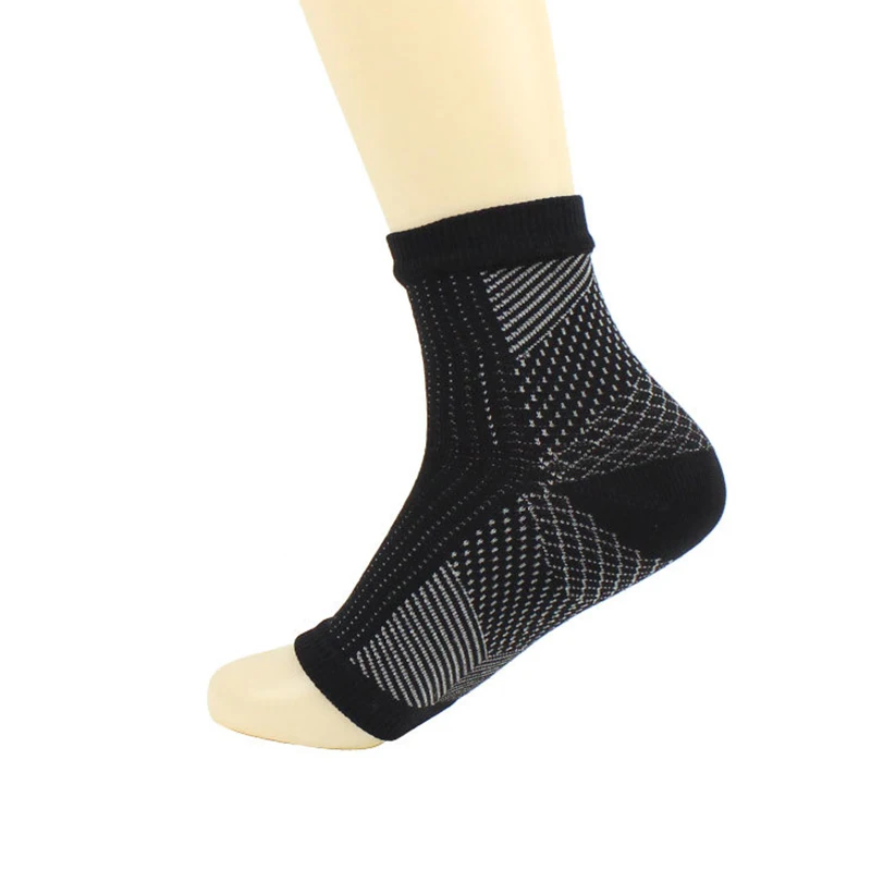

MrY 2Pcs Sports Safty Foot angel anti fatigue compression foot sleeve Ankle Support Running Cycle Basketball Sports Ankle Brace Sock