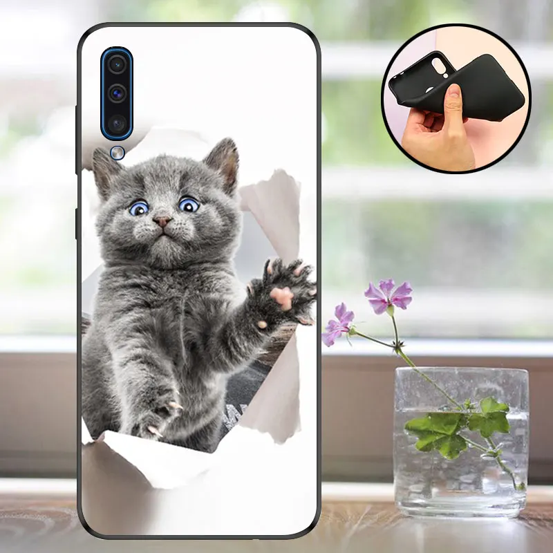 Soft TPU A505 Case For Funda Samsung A50 Case Silicon Matte Galaxy A50 Back Cover For Capas Samsung Galaxy A50 A505F Case Bumper