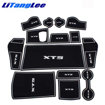 

Litanglee Luminous Coasters Car Styling Door Slots Mat Storage Slots Mat Non Slip Mat Refit For Cadillac XT5