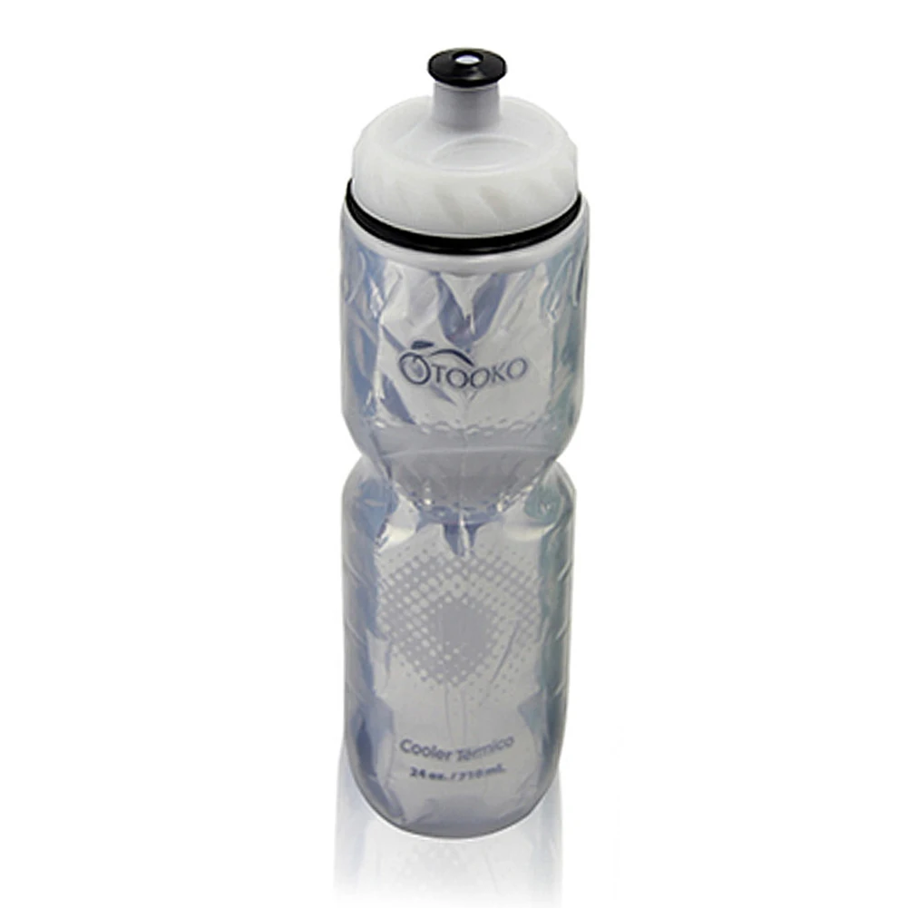 Портативный 710 мл Открытый изолированный Пластик бутылка воды велосипедов Велоспорт Спорт стакана воды