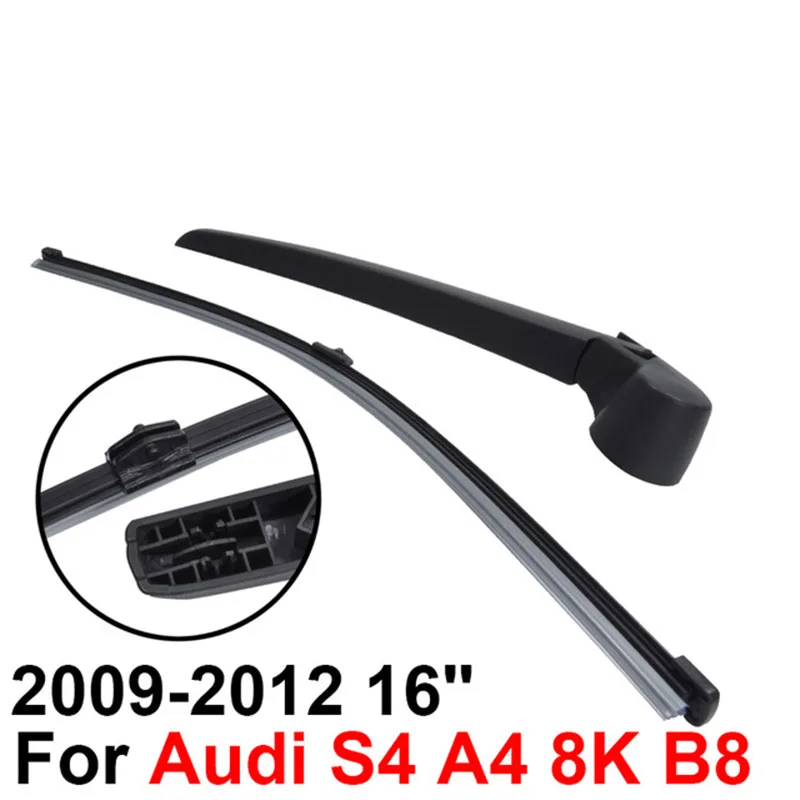 Rear Wiper Blade and Arm For Audi S4 A4 8K B8 2009 2012 16'' 5 door