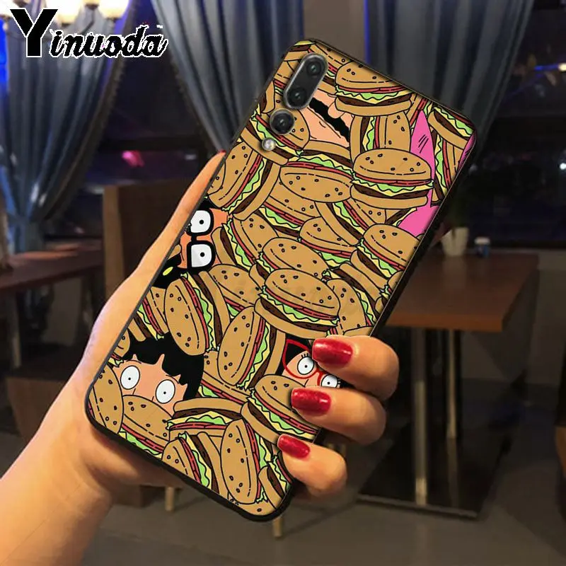 Чехол для телефона Yinuoda с узором из гамбургеров и пиццы Huawei nova 3i P20Lite Mate10Lite Mate20 P20Pro