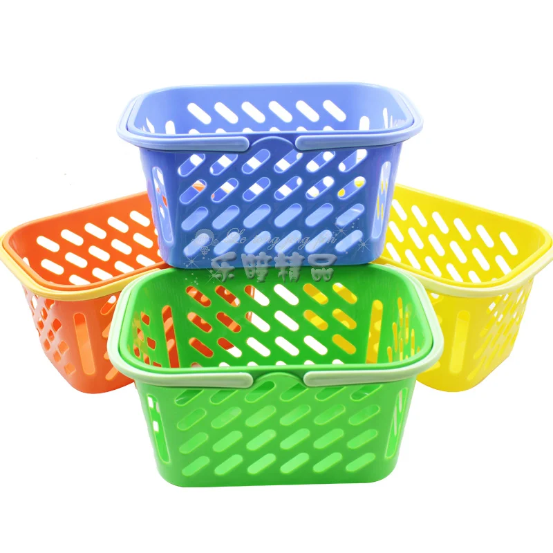 Plastic Portable Basket Storage Picnic Ping Plastic Portable Basket Storage Picnic Ping Small Cabarets