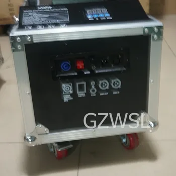 

low fog machine Flightcase Small Size 3000w Water Base smoke Machine With 2 Outlets