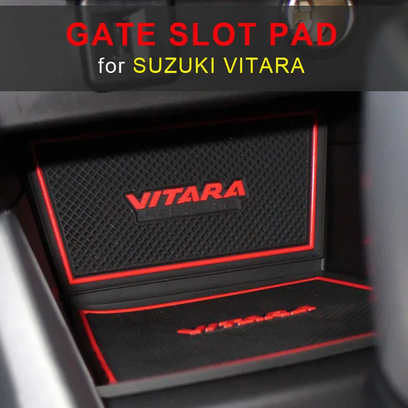 Нескользящие Коврики для дверей SUZUKI VITARA Gate 2016 2017 2018|Автомобильные грязезащитные