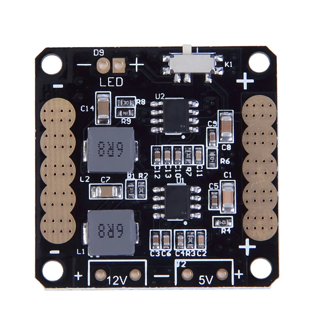 PDB CC3D 5V 12V pour QAV250 - Carte Distribution Alimentation FPV