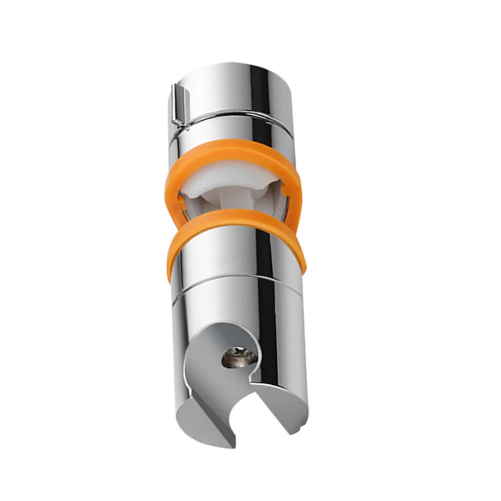 Universal 18-25MM Adjustable Hand Shower Rail Head Bracket ABS Holder for Slide Bar Slider Clamp Bathroom - Цвет: orange