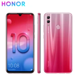 Перейти на Алиэкспресс и купить new honor 10 lite 4g lte mobile phone 6.21дюйм. 6gb ram 64/128gb rom kirin 710 octa core android 9.0 2340x1080px dual rear camera