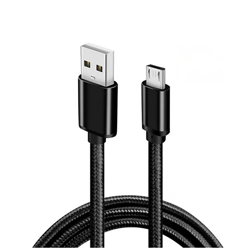 

Micro USB Charging Sync Nylon Cable For Samsung Galaxy Axiom Grand Nusic Duos Reverb S3 Mini 2 Android Phone Fast Charging line