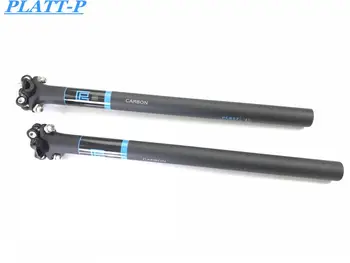 

PLATT-Carbon seat post from carbon fiber seat tube / Tube Seat Mountain Road seatpost 27.2 / 30.8 / 31.6mm * 350mm / 400mm/450mm