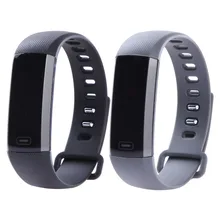 M2S сердечного ритма Bluetooth V4.0 Monitores импульса смарт-Браслет Деятельность tracket SmartBand Band Браслет черный/серый L3FE