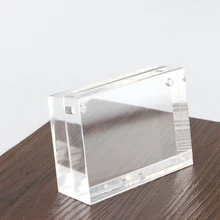 60*90 мм ценник имя карты дисплей акриловая магнитная фоторамка падение стол знак рамка AD блок этикетка дисплей стенд