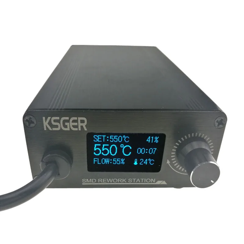 Ferro DIY OLED T12 Alça Ajustável Bocal