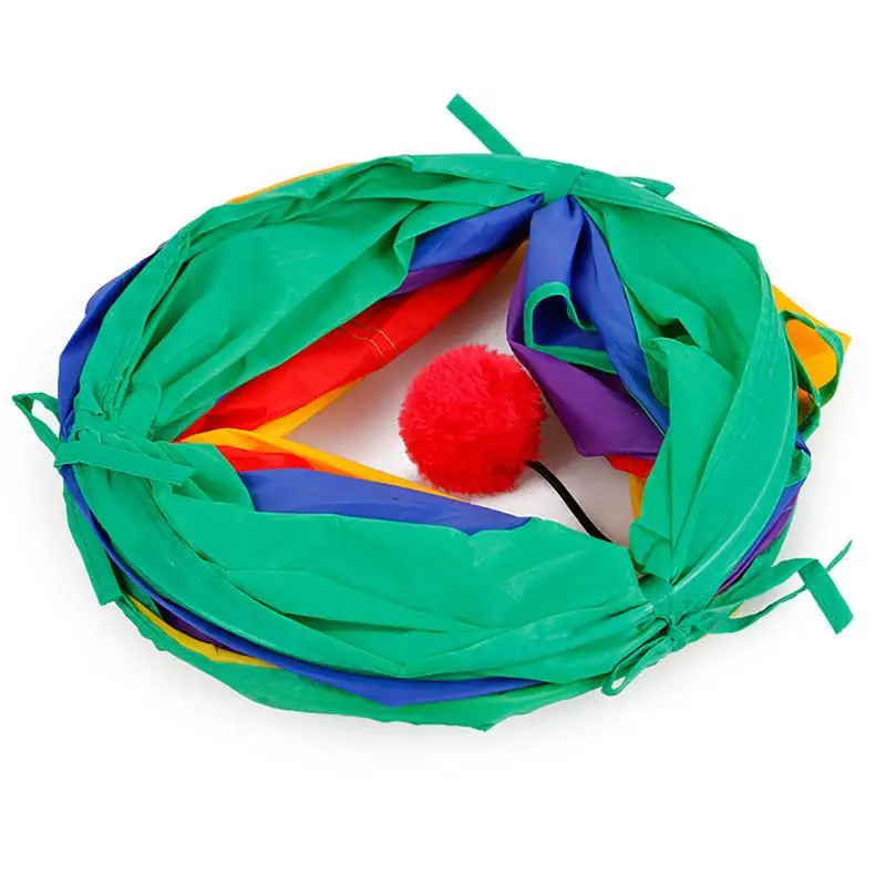 8 Color Funny Pet Tunnel Cat Play Rainbown Tunnel Brown Foldable 2 Holes Cat Tunnel Kitten Toy Bulk Toys Rabbit Tunnel Cat Cave 8 Color Funny Pet Tunnel Cat Play Rainbown Tunnel Brown Foldable 2 Holes Cat Tunnel Kitten Toy Bulk Toys Rabbit Tunnel Cat Cave