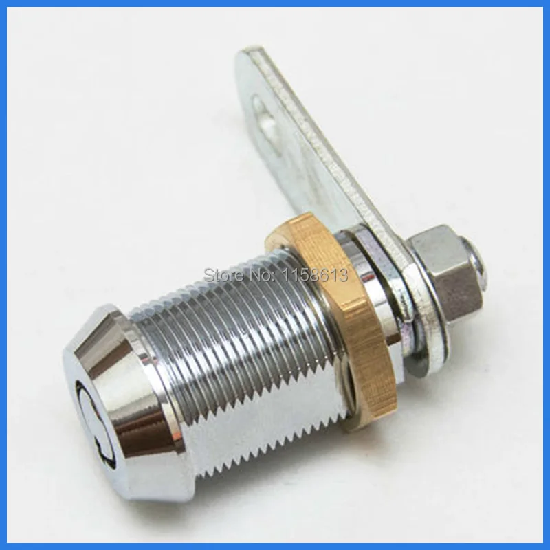 100 pieces 27mm keyed alike round key solid brass door cam lock vending machine | Обустройство дома