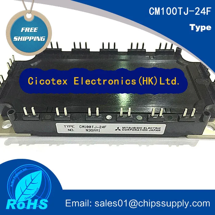 

CM100TJ-24F MOD CM 100TJ -24F IGBT 100A 1200V 6-PAC MODULE CM100TJ24F