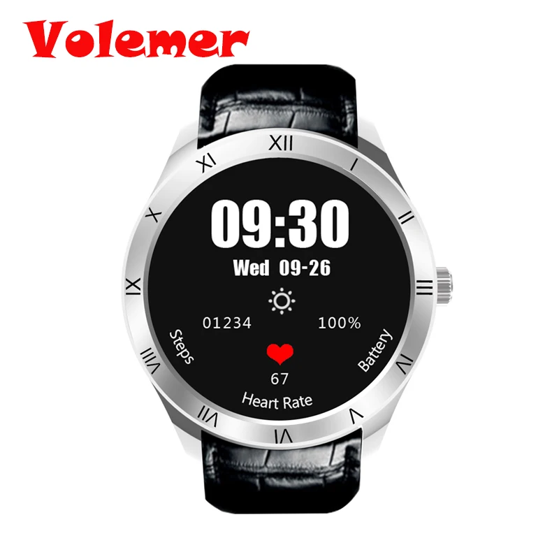 

Volemer Q5 Android 5.1 Smart Watch 1.39" AMOLED Display MTK6580 3G WiFi Nano SIM Card GPS Bluetooth Smartwatch for IOS Andriod