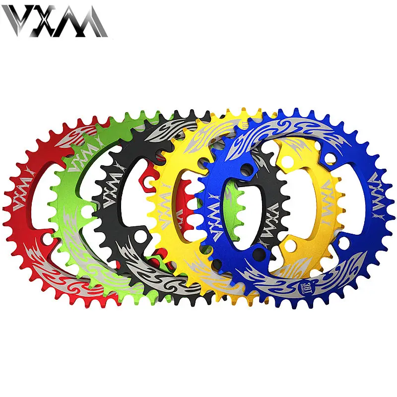 

LEZE 96BCD 32T/34T/36T Ultralight A7075 Alloy MTB Bike Bicycle Narrow Wide Chainring Round Chainwheel Cycle Crankset,4Color