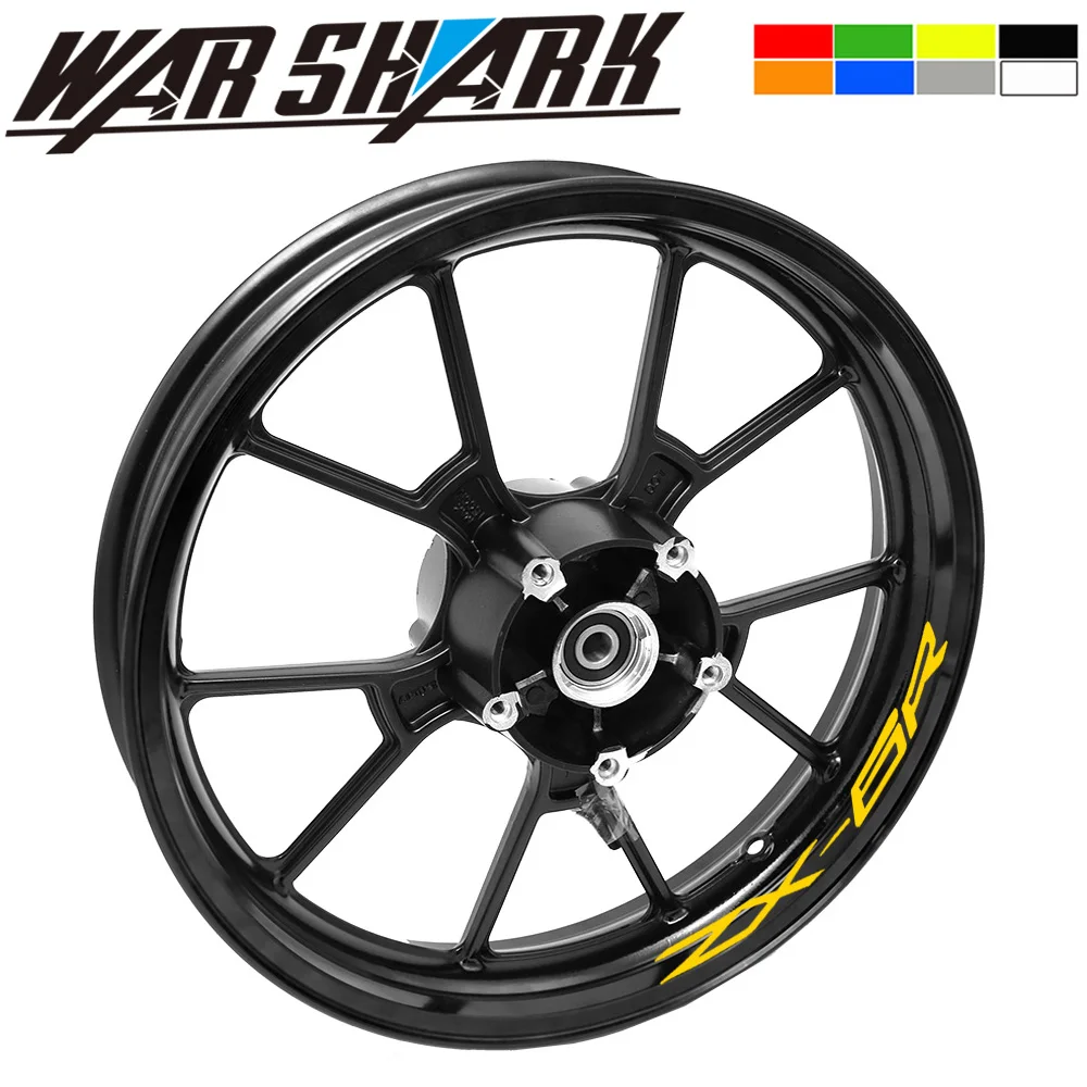 

Motorcycle Decals Wheel Reflective Stickers Stripes For KAWASAKI ZX-6 ZX-6R ZX6 ZX6R WITH ZX-6R ZX-6