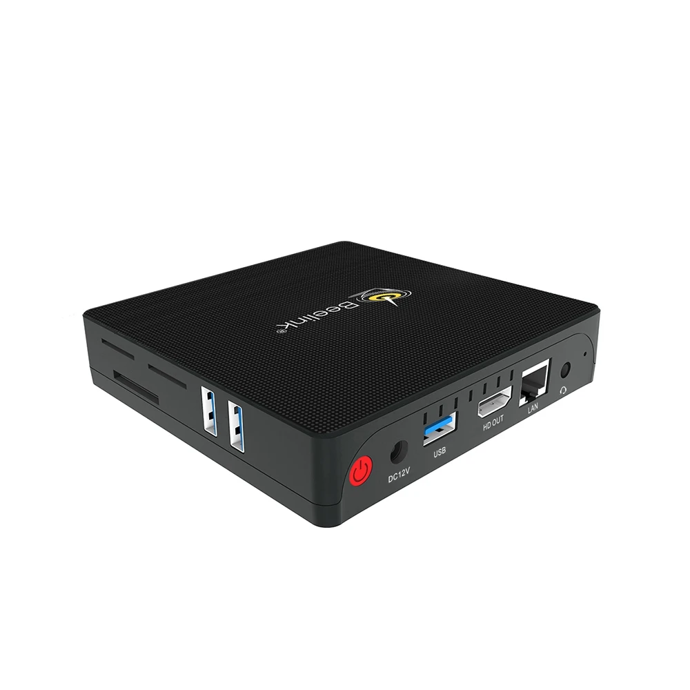 Beelink M1 Mini PC 4 ядра К Win10 Bluetooth 0 Smart ТВ коробка ГБ + 64 Поддержка 5 1 Surround Sound Выход г Wi Fi|4k