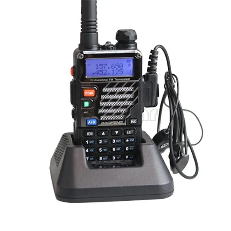 Обновление BAOFENG UV-5RE UV 5RE Двухдиапазонная рация двухстороннее радио 5 Вт 128CH UHF VHF fm-радио 136-174 МГц и 400-520 МГц