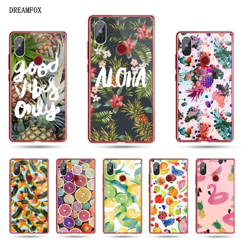 DREAMFOX N025 цветы овощи Мягкий ТПУ силиконовый чехол для Xiaomi mi x 3 A1 A2 5C 5X6X8 9 Lite SE играть
