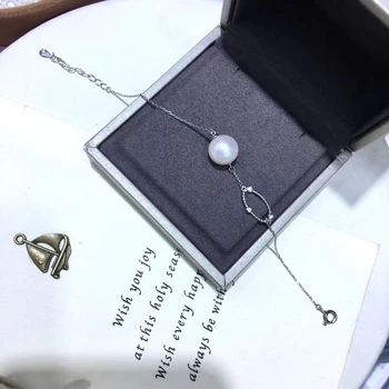 

Trendy 925 Sterling Silver Bracelet Settings Findings Mountings Base Parts Bangle for Akoya Edison Pearls Jade Coral Beads