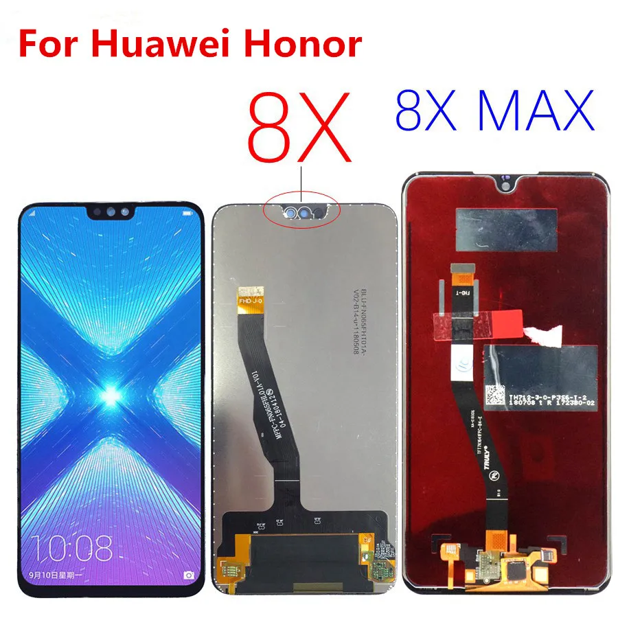 

Huawei Honor 8X LCD Display Touch Screen Digitizer JSN L22 L21 For HUAWEI Honor 8X MAX LCD Honor8X 8Xmax Screen ARE AL00 Replace