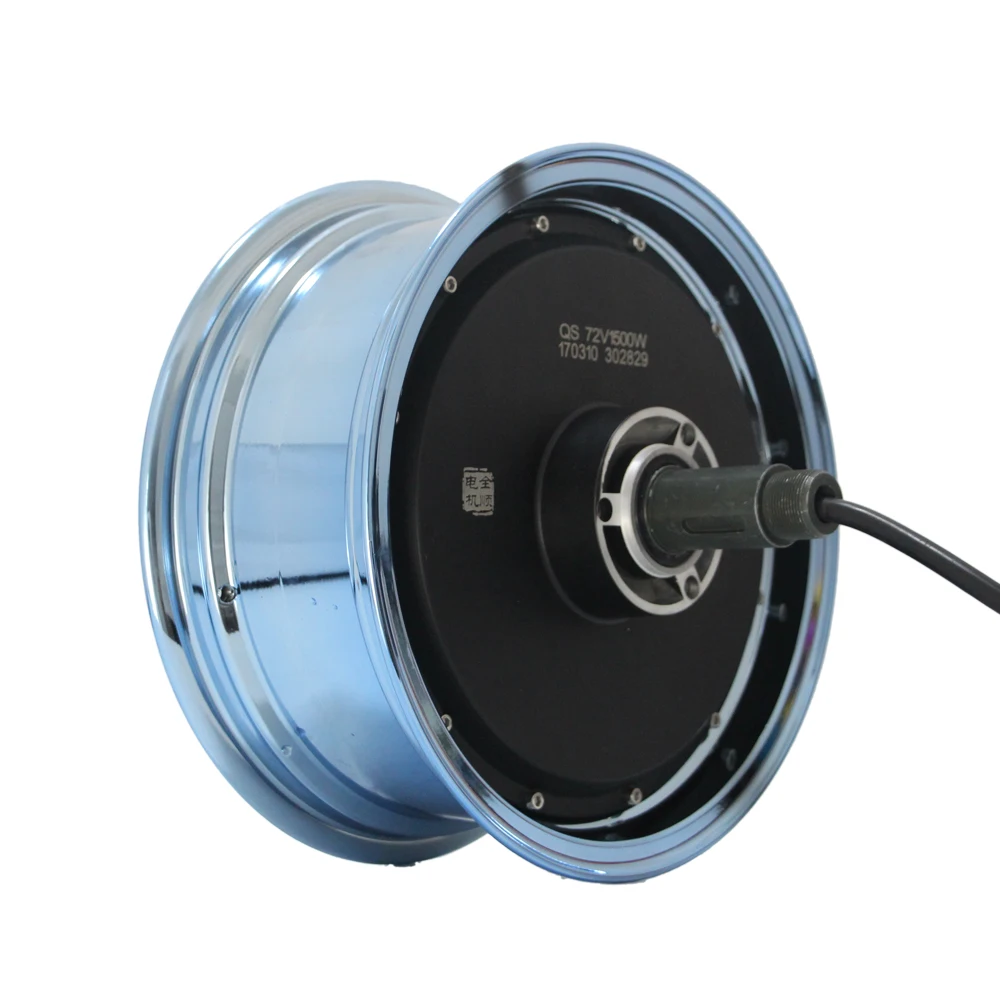 Супер мощность qs 5000 Вт V4 72V100KPH 12*5,0 дюйма Ширина один вал в ...