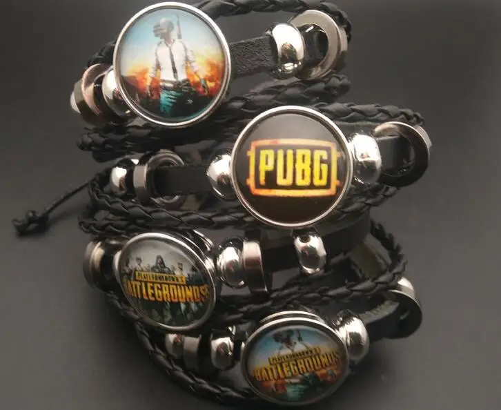 Игровой PUBG вязаный браслет Playerunknown's Battlegrounds косплей реквизит курица ужин
